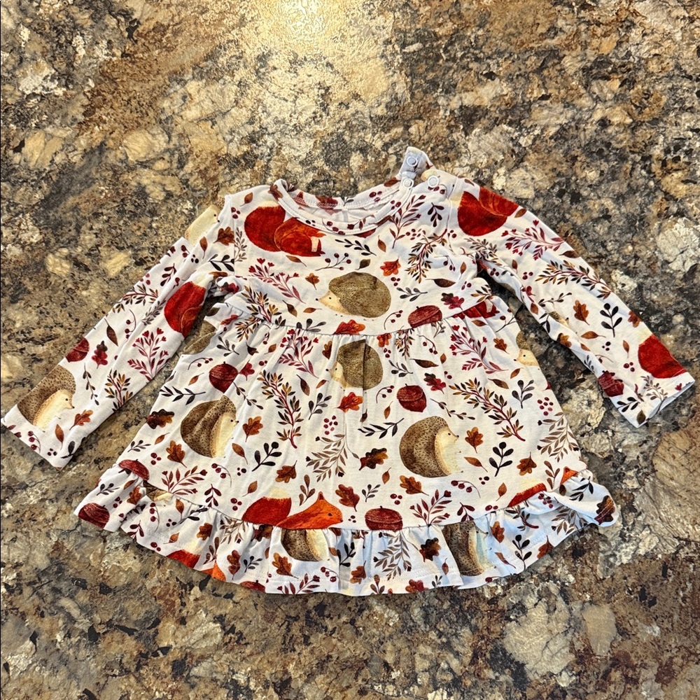 Posh Peanut Autumn Floral Baby Outfit